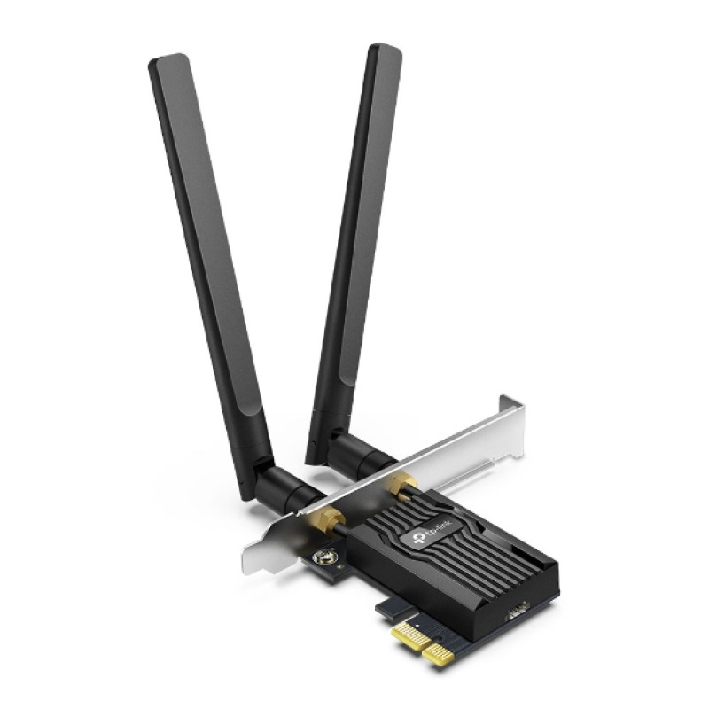TP-LINK - Archer TX55E / AX3000 Wi-Fi 6 Bluetooth 5.2 PCIe Adapter